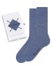 Burlington Socken 2er Pack in Graublau