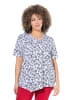 Ulla Popken Shirt in schneeweiß