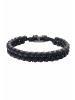 GT COLLECTION Armband Double-Bead in schwarz