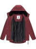 ragwear Kurzmantel Alvena YOUMODO in Wine Red