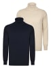 Felix Hardy Pullover in Beige-Navy