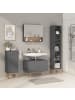 home24 Unterschrank LINDHOLM 1 Schublade in Matt Grau