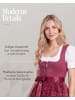 MarJo Midi Dirndl Gundi in Beere
