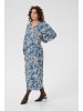 Kaffe Kleid KAdahlia Tight fit in Bering Sea/White Paisley