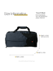 Travel n meet Travel N Meet Sporttasche Polyester grau ca. 60cm