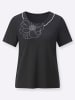 creation L Kurzarmshirt in graphit