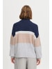 b. young BYOMEA STRIPED JUMPER 2 - KNIT Loose fit in Medieval Blue Mix