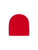 Style Republic Kaschmir Beanie fein gerippt in crimson
