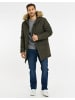 Threadbare Parka THB Jacket Clarkston in Khaki