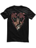 AC/DC T-Shirt "AC/DC Live 1974 T-Shirt" in Schwarz