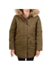 Le Temps des Cerises Parka Globa in Khaki Grün