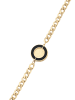 faina Bracelet in Gold Black