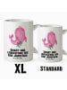 Mr. & Mrs. Panda weisse tasse Sternzeichen Jungfrau mit Spruch in Weiß