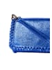 IZIA Handtasche Aus Metallic-Leder in Blau
