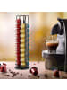 relaxdays Nespresso Kapselhalter in Schwarz - (H)37 x (D)11,5 cm