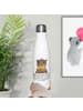Mr. & Mrs. Panda Thermosflasche Bär Pommes verliebt mit Spruch in Weiß