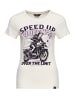 Queen Kerosin Queen Kerosin T-Shirt Speed Up Queens! in offwhite