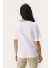 PART TWO T-Shirt kurzarm RatansaPW Gerade Passform in Bright White