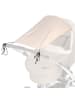 DIAGO Sonnensegel Mikrofaser für Kinderwagen 50+ - Beige in beige