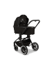 MOON Moon Resea+ Kinderwagen (Kollektion 2024) - Farbe: Black / Gestell: Matt Schwarz