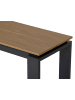 ebuy24 Gartenbank Martinus Walnuss 180 x 36 cm