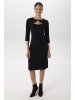 Aniston SELECTED Shirtkleid in schwarz