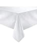 REDBEST Baumwolle Tischdecke Tulsa in weiß