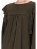 gaya Women Blouse in Black Green