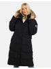 Threadbare Wintermantel THB Arnie Long Padded Coat in Schwarz