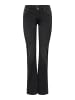 ONLY Flared fit jeans in Washed Black