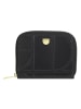 DuDu Up Geldbörse Leder 10 cm black-nude
