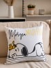 Peppa Pig The Peanuts Snoopy  Dekokissen 30 x 30cm in Mehrfarbig