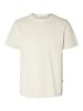 SELECTED HOMME T-Shirt SLHJOSEPH PIQUE in Beige