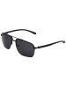 Simplify Polarisierte Sonnenbrille "Lennox" in Schwarz/Schwarz