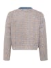 CULTURE Jacke CUpana Classic fit in Blue/Brown Check