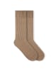 von Jungfeld Socken Merino in Wheat Beige