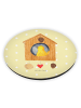 Mr. & Mrs. Panda magnet Vogelhaus Home ohne Spruch in Gelb Pastell
