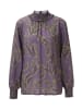 Aniston CASUAL Schlupfbluse in lavendel-lila-apfelgrün