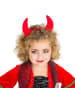 tectake Luzifer/Teufelsgestalt, in rot, Gr. 104 (3-5 Jahre), Schmuckborten