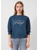QS Sweatshirt  in  58D2_tiefblau