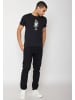GreenBomb T-Shirt Animal Dog Traveller in Schwarz