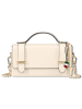 Florence Florence Handtasche Leder beige ca. 19cm