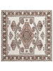 Beliani Kurzflor TOMARZA in Bunt/Braun/Rosa - (W) 200 x (H) 200 x (L) 200 cm