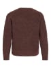 Vila Strickpullover in Cherry Mahogany