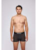 SNOCKS Boxershorts aus Modal 3 Stück in Schwarz