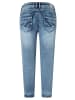 Timezone Jeans Regular JillyTZ Cropped regular/straight in Blau