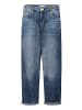 CARTOON Used Look-Jeans mit Waschung in Dark Blue Denim