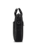 Jost Glasgow Aktentasche Leder 37 cm Laptopfach black