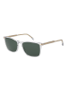 BOSS Männer Sonnenbrille Rechtwinklig Grau