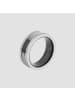 Adeliás Herren Ring aus Edelstahl in schwarz